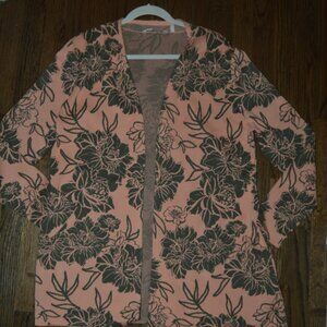Soft Surrounding Cardigan Sweater size L